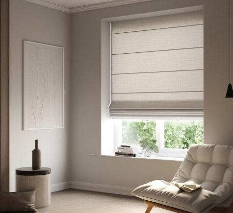 Wood Pattern Blinds for Corporate Cabins - Netra