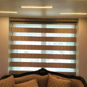 Printed Office Roller Blinds - Netra Interiors