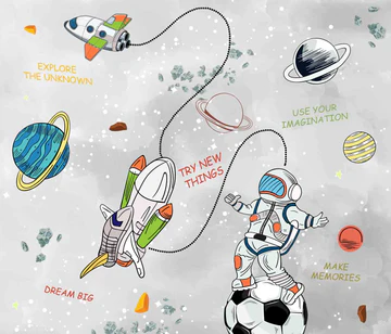 Customized Abstract Wallpaper Design - Netra