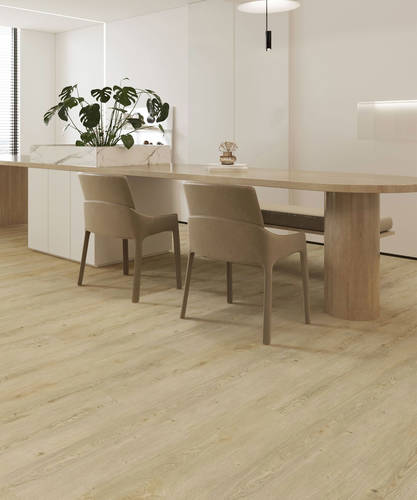 Beige Gloss Finish Floor Tiles - Netra Wall Decor