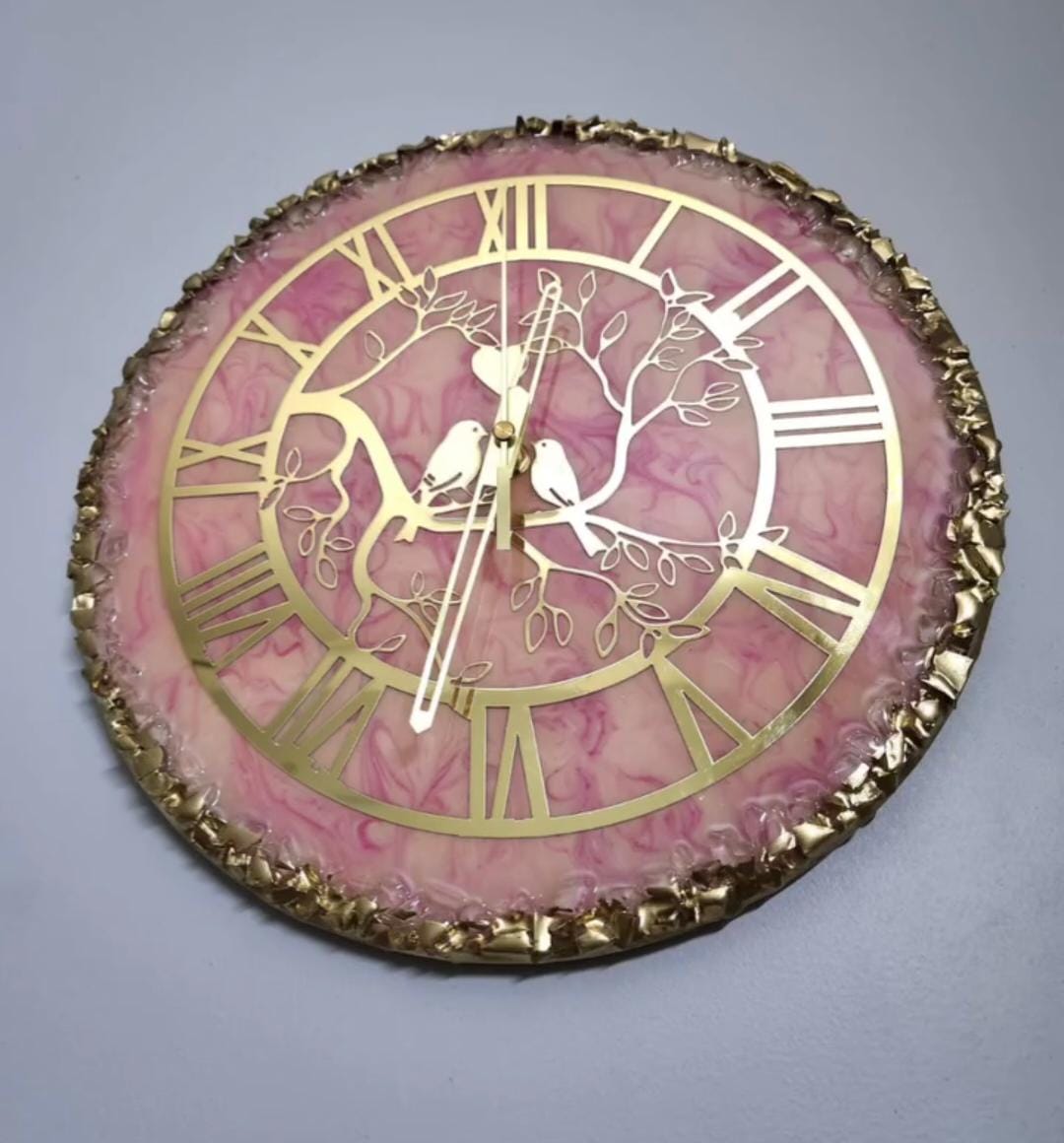 Metallic Flow Resin Design Wallpaper - Netra Interiors