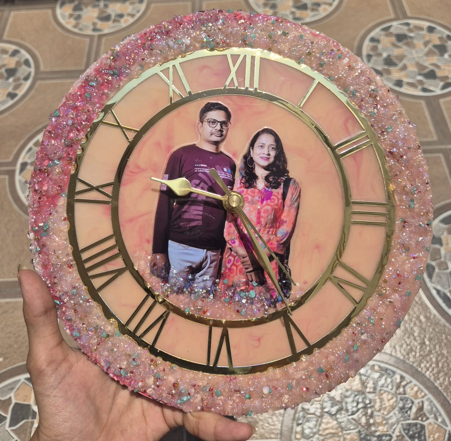 Luxury Swirl Pattern Resin Look Wallpaper - Netra