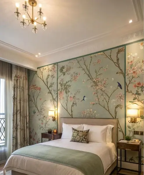 Wave Pattern Modern Wallpaper - Netra Wall Decors