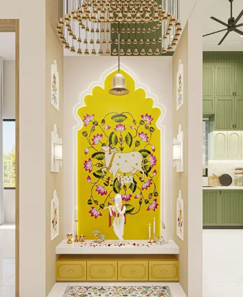 Floral Theme Wall Decor Wallpaper - Netra Wall Decors